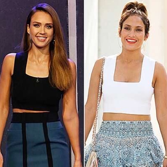 ♡BNWT $235 ICONIC A.L.C.™ ☆Ali☆ Metallic Signature Crop Top♡ Size XS♡ - Picture 8 of 10